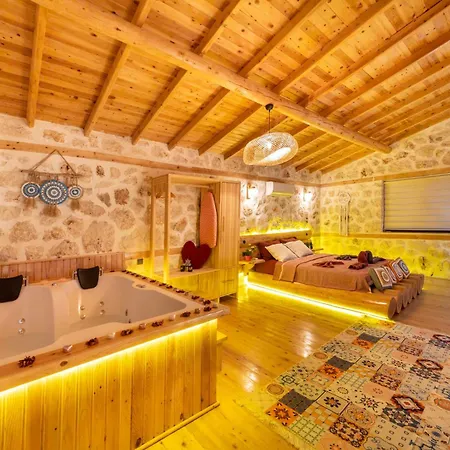 Rustic Perfect For Couples In Kalkan וילה *