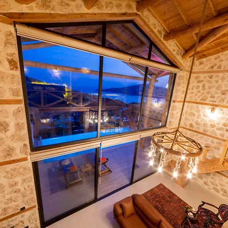 Villa Rustic Perfect For Couples In Kalkan *
