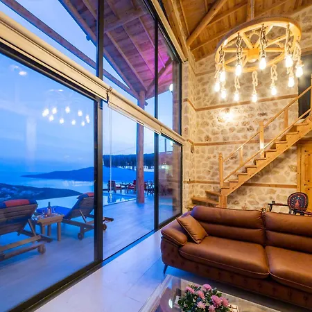 Villa Rustic Perfect For Couples In Kalkan Kaş