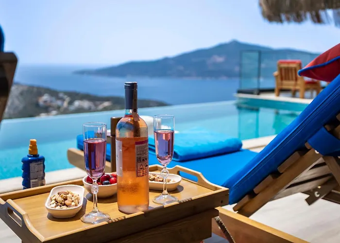 Villa Rustic Perfect For Couples In Kalkan *
