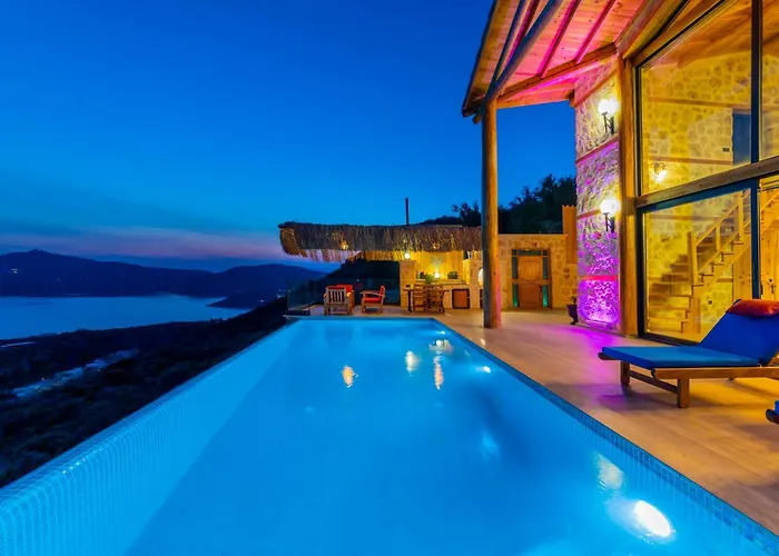 Rustic Perfect For Couples In Kalkan Villa Kaş