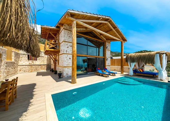 Rustic Perfect For Couples In Kalkan *