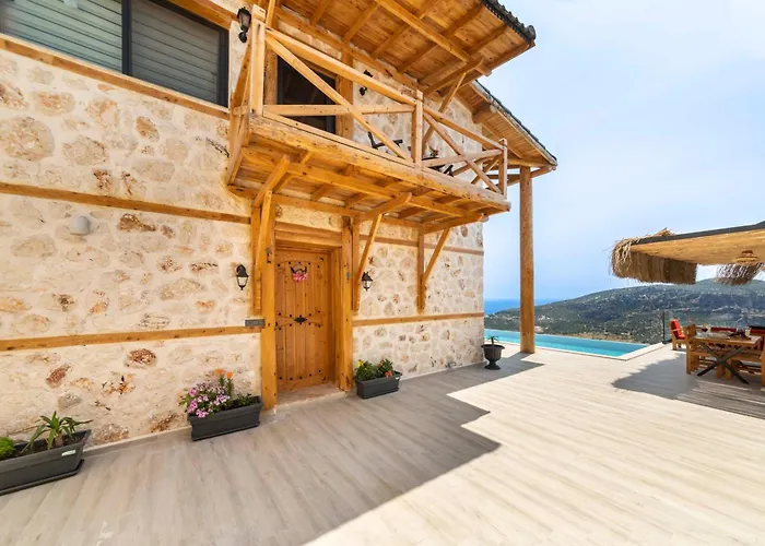 Villa Rustic Perfect For Couples In Kalkan Kaş