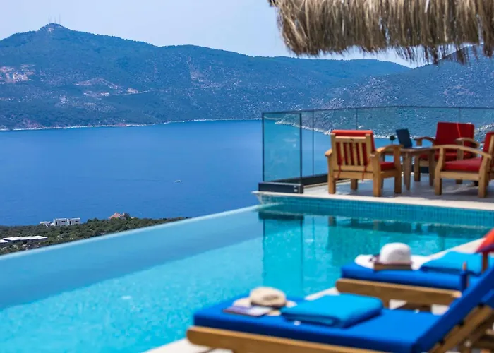 Rustic Perfect For Couples In Kalkan Villa *