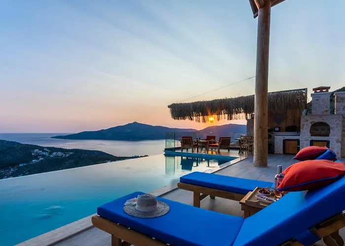 Rustic Perfect For Couples In Kalkan Villa *