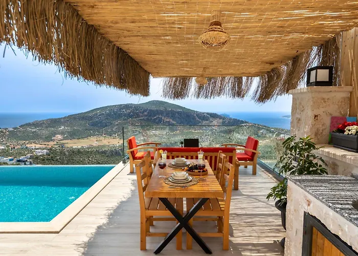 Rustic Perfect For Couples In Kalkan Villa Kaş