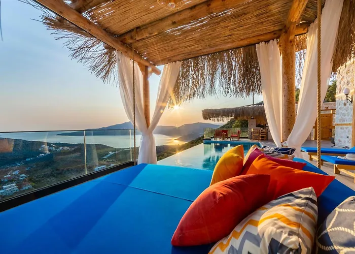 Rustic Perfect For Couples In Kalkan Villa Kaş