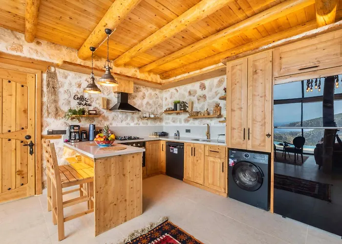 Rustic Perfect For Couples In Kalkan Villa