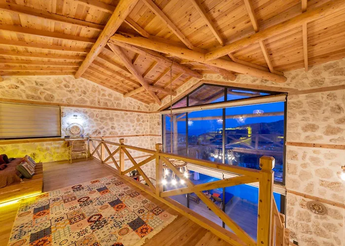 Villa Rustic Perfect For Couples In Kalkan *